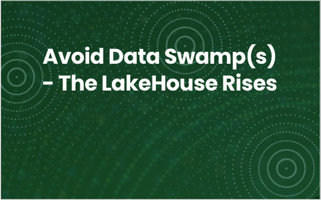 Avoid Data Swamp(s) - The Lakehouse Rises resource image
